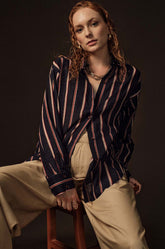 Striped Oversized Shirt